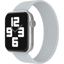 Lims Store Newface Apple Watch 38MM Ayarlı Solo Silikon Kordon - Beyaz