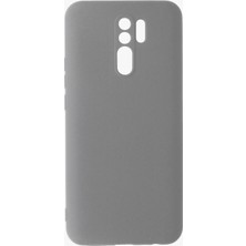 Lims Store Newface Xiaomi Redmi 9 Kılıf Nano Içi Kadife Silikon - Gri