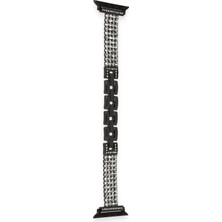 Lims Store Newface Apple Watch 38MM Live Taşlı Kordon - Siyah