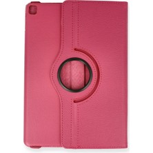 Lims Store Newface Ipad Pro 13 (2024) Kılıf 360 Tablet Deri Kılıf - Pembe
