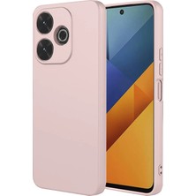 Lims Store Newface Xiaomi Redmi 13 4g Kılıf Nano Içi Kadife Silikon - Pudra