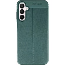 Evolvera Samsung Galaxy A35 5g Kılıf Auto Focus Kapak - Koyu Yeşil