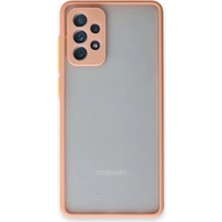 Evolvera Samsung Galaxy A52 Kılıf Montreal Silikon Kapak - Pembe