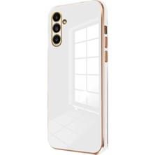 Evolvera Samsung Galaxy A55 5g Kılıf Volet Silikon - Beyaz