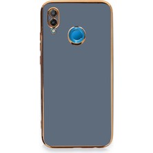 Evolvera Huawei P20 Lite Kılıf Volet Silikon - Mavi