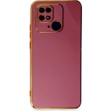 Evolvera Xiaomi Redmi 10C Kılıf Volet Silikon - Kırmızı