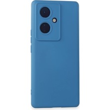 Evolvera Vivo V29 Lite Kılıf Nano Içi Kadife Silikon - Mavi