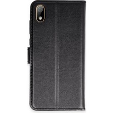 Lims Store Newface Huawei Y5 2019 Kılıf Trend S Plus Kapaklı Kılıf - Siyah