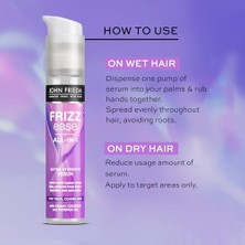 John Frieda Frizz Ease Kalın ve Inatçı Saçlar Için Ekstra Güç Serum 50 ml