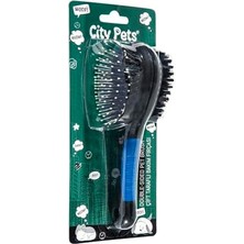 City Pets Çift Taraflı Bakım Fırçası C-8284