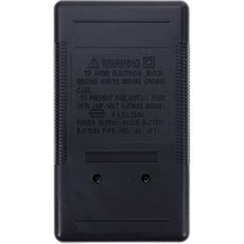 Dijital Avometre Multimetre Ölçü Aleti Akım Voltaj Direnç Ölçer