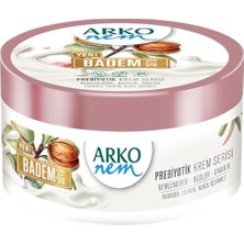Arko Nem Yoğun Bakım Kremi, Badem Sütü, 250 Mililitre