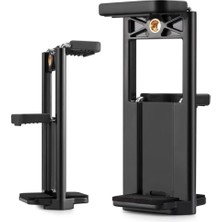 Tablet Tutucu 2in1 Telefon Tutucu Başlık Standart Vidalı Tüm Tripodlara Uyumlu Yatay Dikey Kullanım