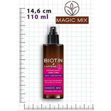Magıc Mıx Biotin ve Kafein Içeren Saç Kökü Güçlendirici Hızlı Uzamaya Yardımcı Tonik 110 ml
