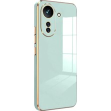 Evolvera Xiaomi Redmi 13C Kılıf Volet Silikon - Açık Yeşil