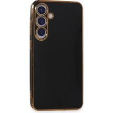 Evolvera Samsung Galaxy S24 Plus Kılıf Volet Silikon - Siyah