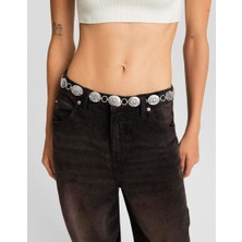 Metal Giyim Metal Kadın Kemer Bel Aksesuarı