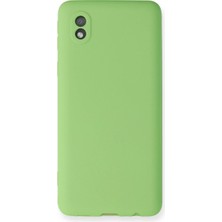 Evolvera Samsung Galaxy A01 Core Kılıf First Silikon - Yeşil