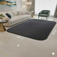 Altun Carpet Pelüş Halı Kaymaz Taban Düz Saçaklı Modern Salonhalı Koridor Halısı