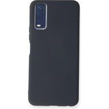 Evolvera Vivo Y11S Kılıf Nano Içi Kadife Silikon - Lacivert