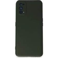 Evolvera Realme 7 Pro Kılıf Nano Içi Kadife Silikon - Koyu Yeşil