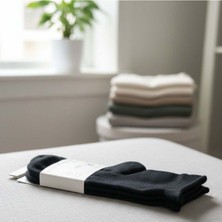Mare Accessories Kadın Siyah Pamuklu Soket Çorap