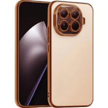 Evolvera Xiaomi Mi 15T Pro Razer Lensli Silikon - Çöl Titanyum