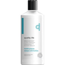 Quality Life Ql 6 Aktifli Saç Dökülmesine Karşı Şampuan Hızlı Saç Uzatan Tuzsuz Sülfatsız Parabensiz