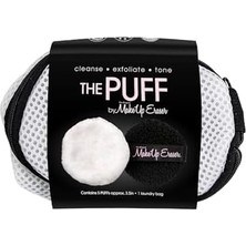 Makeup Eraser Puff 5 Parça Set, Yeniden Kullanılabilir ve Makinede Yıkanabilir Yuvarlaklar, Çamaşır Torbası Dahil