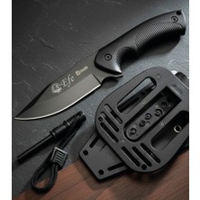 İşte Bu Kişiye Özel Isimli Kartal Baskılı Columbia Tactical Bıçak 23 cm 1020-B Magnezyum Çubuklu