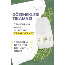 Doğal Alüminyumsuz Parabensiz Vegan Unisex Temiz Kokulu Roll-On Deodorant 1 Adet 50ML