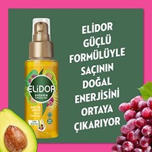 Elidor Kalın ve Gür Avokado ve Üzüm Çekirdeği Saç Yağı (80 Ml)