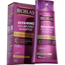 Bioblas Collagen ve Keratin Içeren Onarıcı Dolgunlaştırıcı Şampuan (360 Ml)