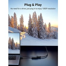 HDMI VGA Kablo Adaptörü 1080P Üzerinde Hdtv Aktif Ses Aktarımı Konverterkabel Pc Laptop Için, Chromebook, Raspberry Pi 40248