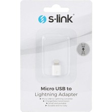SL-TA10 Microusb 5pin F To Lightning M Çevirici