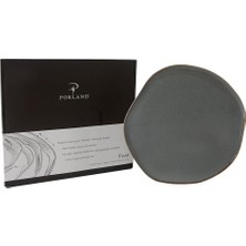 Pure Seasons Koyu Gri Düz Tabak 33CM