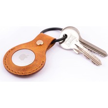 Minimal x Design Anahtarlık Kılıf, Kılıf, Gerçek Deri Kılıfı, Deri Anahtarlık, Gps Takip Cihazı, Kaliteli Kılıf, Orijinal Deri Kılıf (Camel)