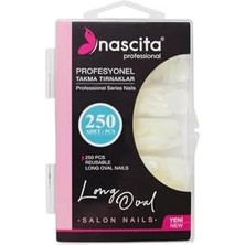 Nascita 250&APOS;LI Kutulu Long Oval Takma Tırnak - 171