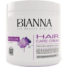 Bianna Saç Kremi Turuncu Karşıtı Saçları Koruyan Mor Saç Bakım Kremi 500ML