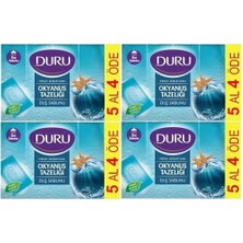 Duru Fresh Sensations Okyanus Esintisi Duş Sabunu, 750 gr 4 Adet