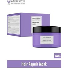 Maru.derm Onarıcı Saç Maskesi Yıpranmış Saçlar 300 ml