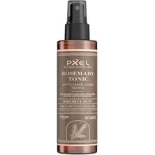 Pxel Anti-Hair Loss Rosemary Tonic 150 ml – Saç Dökülme Görünümünü Azaltmaya ve Saç Köklerini Desteklemeye Yardımcı Biberiye & Kafein Destekli, Vegan, Durulama Gerektirmez