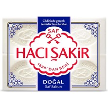Hacı Şakir Doğal Geleneksel Beyaz Sabun (4 Adet)
