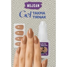 Yumuşak Jel Tırnak. Uçları Önceden Uygulanmış Baz Kat ve Uç Astarı Önceden Hazırlanmış Sahte Tırnaklar Tırnak Sanatı. Ekstra Tırnak Yapıştırıcı.