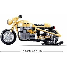 Model Bricks Motorsiklet Yapım Seti, 223 Parça