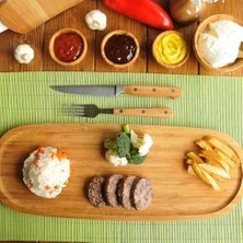 Bambum Dikdörtgen Tepsi Büyük