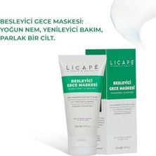 Brf Store Licape Besleyici Gece Maskesi 50 ml Çay Ağacı Özlü Yoğun Nem ve Onarıcı Etki ile Cilt Bakımı