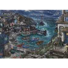 759 Parça Exıt Puzzle - Balıkçı Kasabası Bulmaca