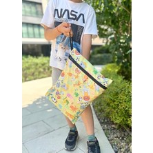 Yorni Summer Su Geçirmez Bebek Kirli Bez Kıyafet Islak Mayo Çantası, Torbası (30X37 Cm)