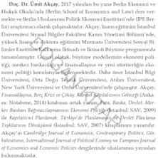 Krizin Gölgesinde En Uzun Beş Yıl (2018-2023): Türkiye’de Kriz, Siyaset ve Sermaye